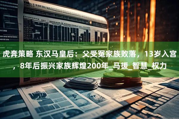 虎奔策略 东汉马皇后：父受冤家族败落，13岁入宫，8年后振兴家族辉煌200年_马援_智慧_权力